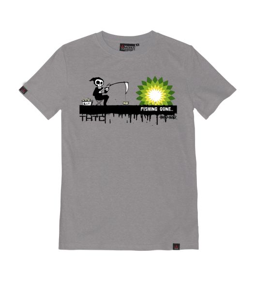 THTC Clothing Reapest Hemp/Cotton T-Shirt Grey