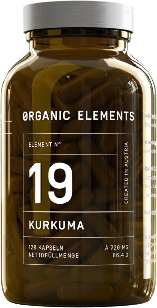 Kurkuma Kapseln von Organic Elements