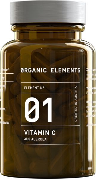 Vitamin C Kapseln von Organic Elements
