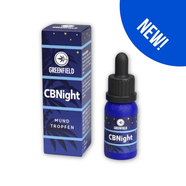 CBN- CBD Öl "CBNight" 10% mit Melatonin und Lavendel 10ml
